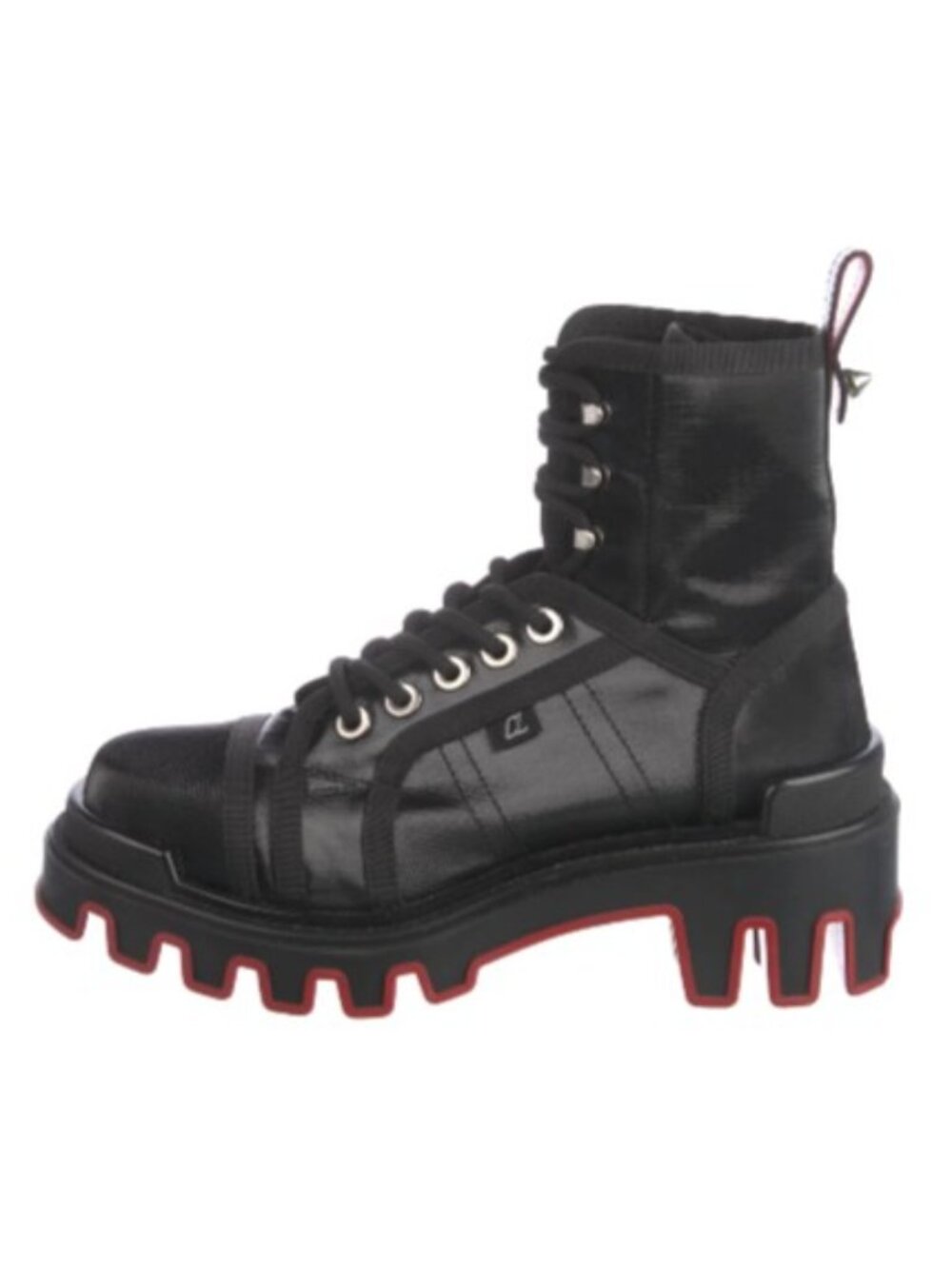 Christian Louboutin Panaroot Dune Flat Boot Men's Black EU 45.5